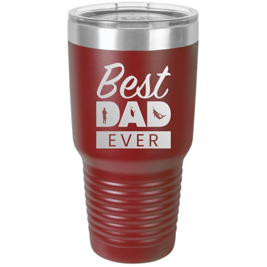Best Dad Ever Fishing 30oz Ringneck Tumbler